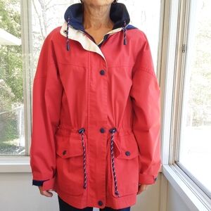 Pacific Trail Hooded Coat, Women, Red, Size S